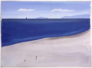 Carnon Beach, 1987
